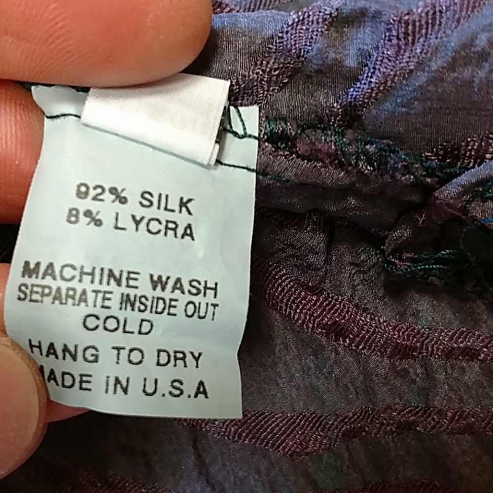 Steel Pony Artisan Silk Crop Jacket, NWOT, 1size - Picture 3 of 16